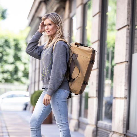 Retro duffel bag 