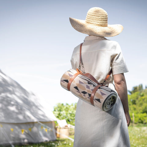 Cotton picnic blanket