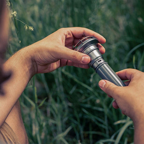 Vintage flashlight